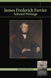 book James Frederick Ferrier: Selected WRitings