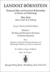 book Estimation of Unknown Excitation Functions and Thick Target Yields for p, d, He-3 and Alpha-Reactions