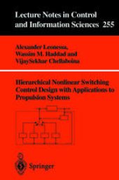 book Hierarchical nonlinear switching control design with applications to propulsion systems