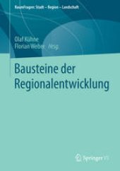 book Bausteine der Regionalentwicklung