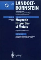 book Alloys and Compounds of d-Elements with Main Group Elements. Part 2