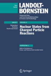 book Tables of Excitations of Proton- and Neutron-Rich Unstable Nuclei