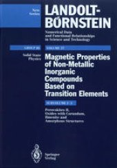 book Perovskites II, Oxides with Corundum, Ilmenite and Amorphous Structures