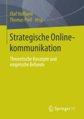 book Strategische Onlinekommunikation: Theoretische Konzepte und empirische Befunde