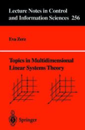 book Topics in multidimensional linear systems theory