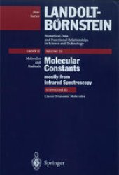 book Linear Triatomic Molecules - BClH+ (HBCl+) - COSe (OCSe)