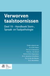 book Verworven taalstoornissen: Handboek Stem–, Spraak– en Taalpathologie 19