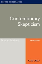 book Contemporary Skepticism: Oxford Bibliographies Online Research Guide