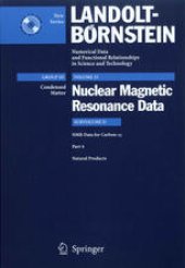 book NMR Data for Carbon-13. Part 4: Natural Products