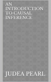 book An Introduction to Causal Inference