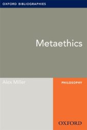 book Metaethics: Oxford Bibliographies Online Research Guide