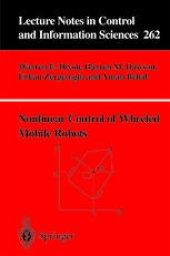 book Nonlinear Control of Wheeled Mobile Robots