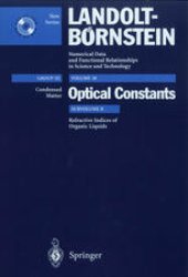 book Refractive Indices of Organic Liquids