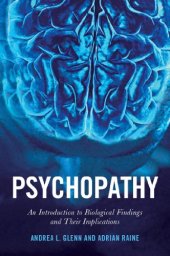 book Psychopathy: An Introduction to Biological Findings and Their Implications