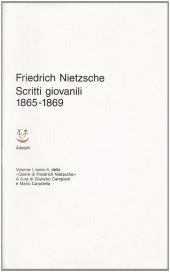 book Scritti giovanili 1865-1869