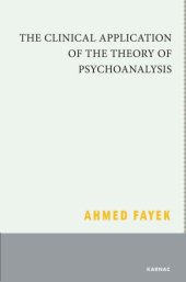 book The Clinical Application of the Theory of Psychoanalysis