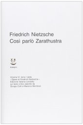 book Così parlò Zarathustra. Un libro per tutti e per nessuno