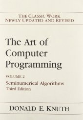 book The Art of Computer Programming, Volume 2: Seminumerical Algorithms (3rd Edition)