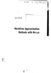 book Meshfree Approximation Methods with Matlab