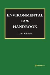 book Environmental Law Handbook,