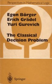 book The Classical Decision Problem