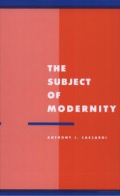 book The Subject of Modernity