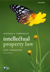 book Holyoak and Torremans Intellectual Property Law