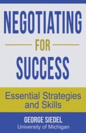 book Negotiating for Success: Essential Strategies and Skills