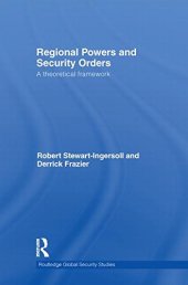 book Regional Powers and Security Orders: A Theoretical Framework