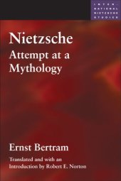 book Nietzsche: Attempt at a Mythology