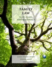 book Family Law: Text, Cases, and Materials