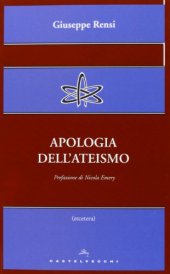 book Apologia dell'ateismo