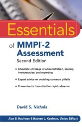 book Essentials of MMPI-2 Assessment