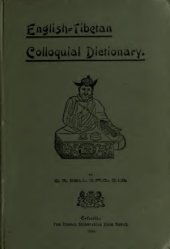 book English-Tibetan Colloquial Dictionary
