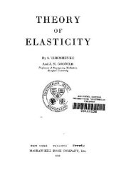 book Theory of elasticity