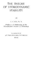 book Теория гидродинамической устойчивости