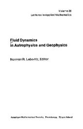 book Fluid Dynamics in Astrophysics and Geophysics