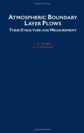 book Atmospheric boundary layer flows: their structure and measurement