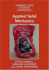 book Applied solid mechanics