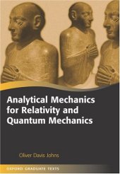 book Analytical Mechanics for Relativity and Quantum Mechanics