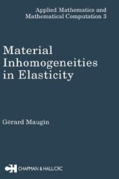 book Material inhomogeneities in elasticity