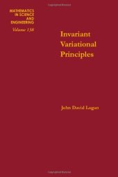book Invariant Variational Principles