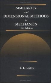 book Similarity and dimensional methods in mechanics