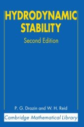 book Hydrodynamic stability