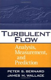 book Turbulent Flow: Analysis, Measurement, and Prediction