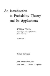 book An Introduction to Probability Theory