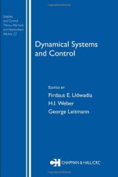 book Dynamical systems and control