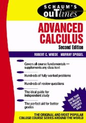 book Theory and Problems of ADVANCED CALCULUS