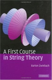 book A First Course in String Theory