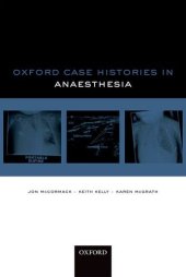 book Oxford Case Histories: Anaesthesia